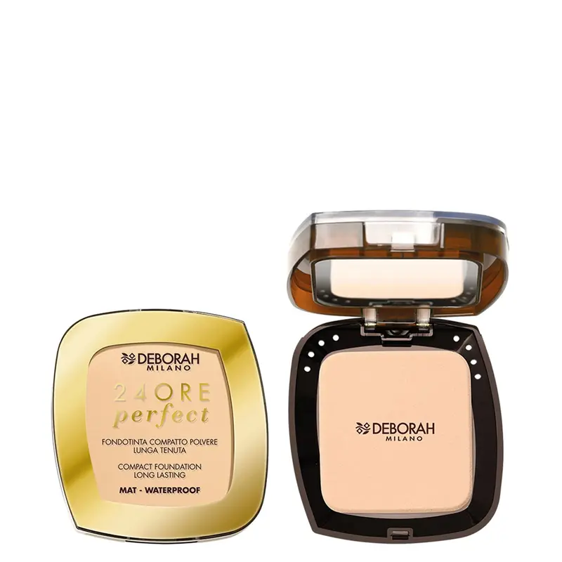 Deborah 24Ore Perfect Compact Foundation SPF20 01 Light Beige