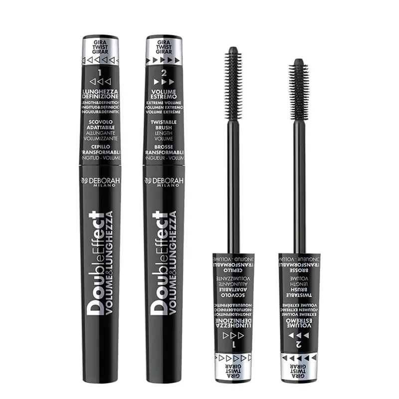 Deborah Double Effect Volume e Lunghezza Nero