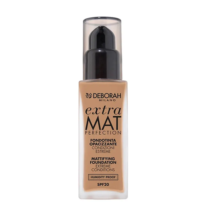 Deborah Extra Mat Perfection Fondotinta SPF20 05 Amber