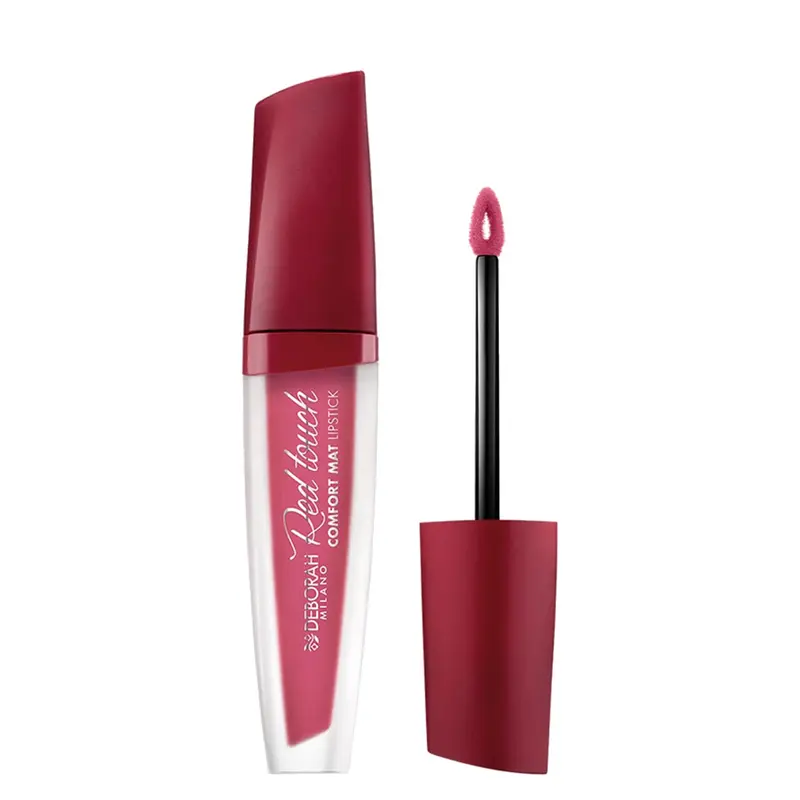 Deborah Red Touch Comfort Mat Lipstick 04 Peony Rose
