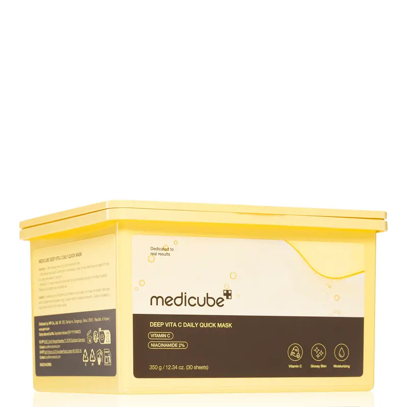 Deep Vita C Daily Quick Mask Maschere Viso Illuminanti e Idratanti alla Vitamina C