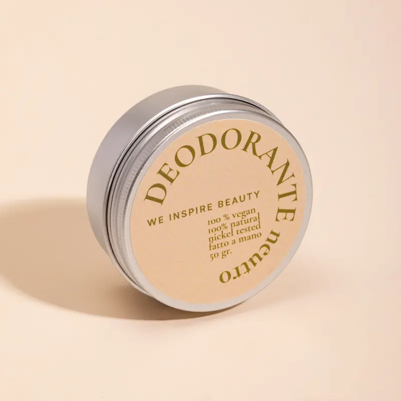 Deodorante naturale in jar di alluminio - Neutro
