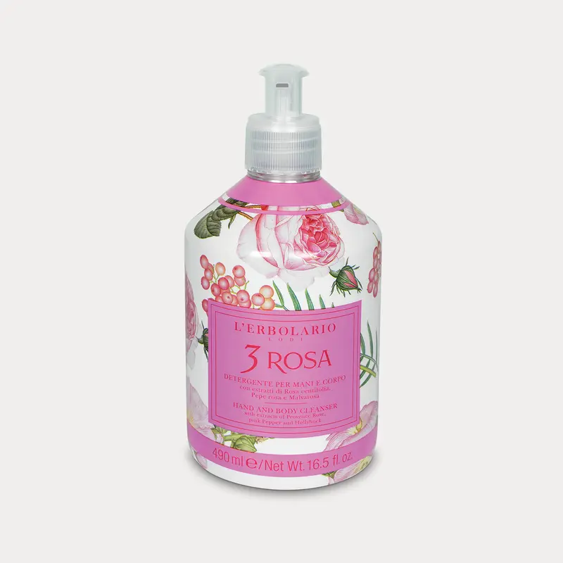Detergente Mani e Corpo 3 Rosa