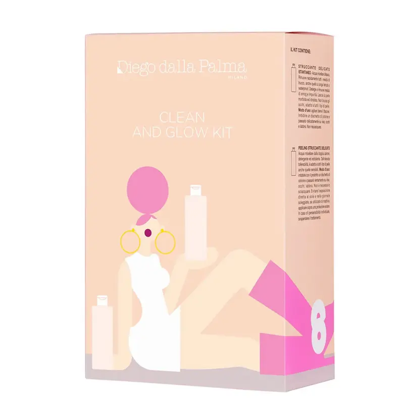 DIEGO DALLA PALMA MILANO Clean And Glow Kit 2 pz