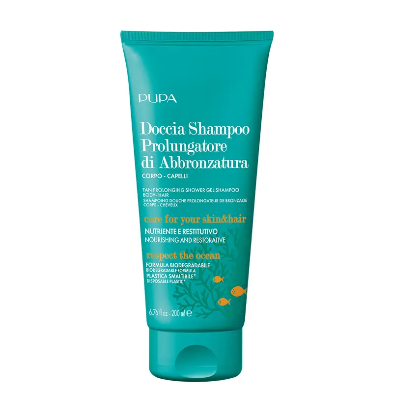 Doccia Shampoo Prolungatore di Abbronzatura Corpo e Capelli