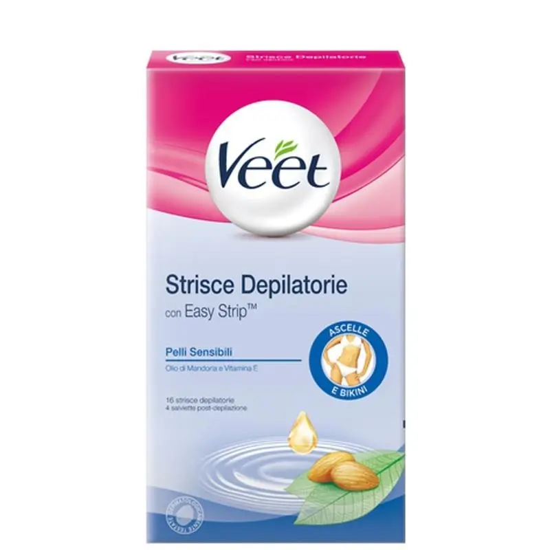 Easy Strip Strisce Depilatorie Ascelle E Bikini 16 PZ