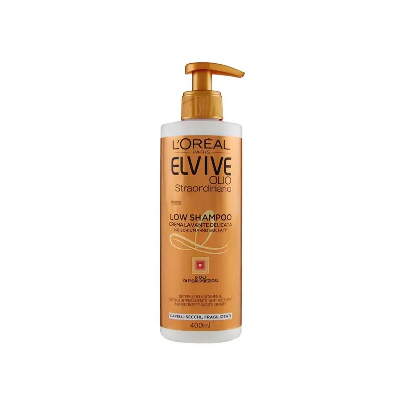 Elvive Shampoo Low Poo Olio Straordinario