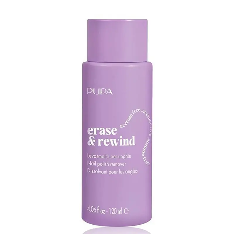 Erase & Rewind Levasmalto Solvente Unghie Senza Acetone Delicato e Idratante
