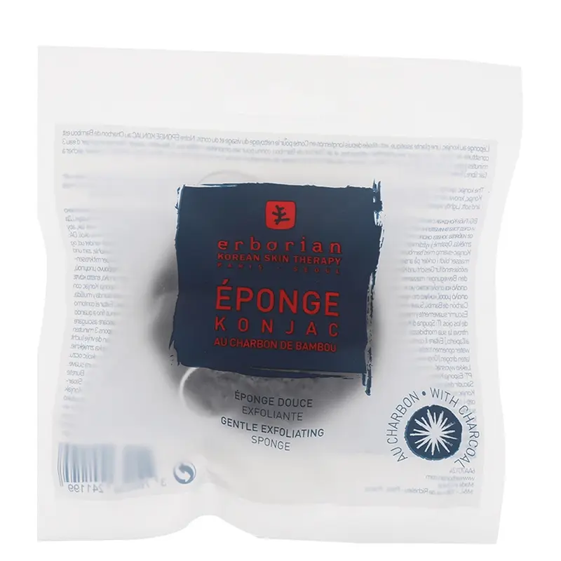 Erborian Sponge Konjac Carbone 1 pz