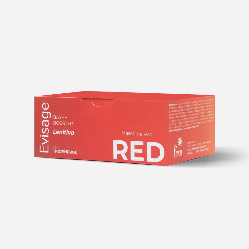 Evisage Maschera Viso Red – Lenitiva