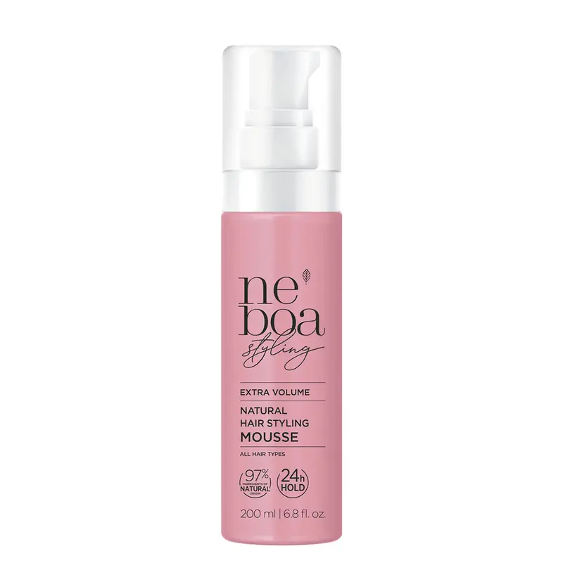 Extra Volume Natural Hair Styling Mousse