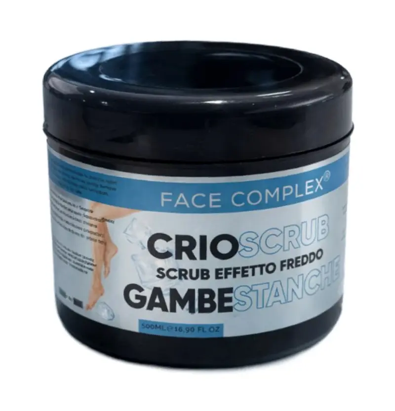 Face Complex Gambe Stanche Crio Scrub Effetto Freddo - Esfoliante Rinfrescante