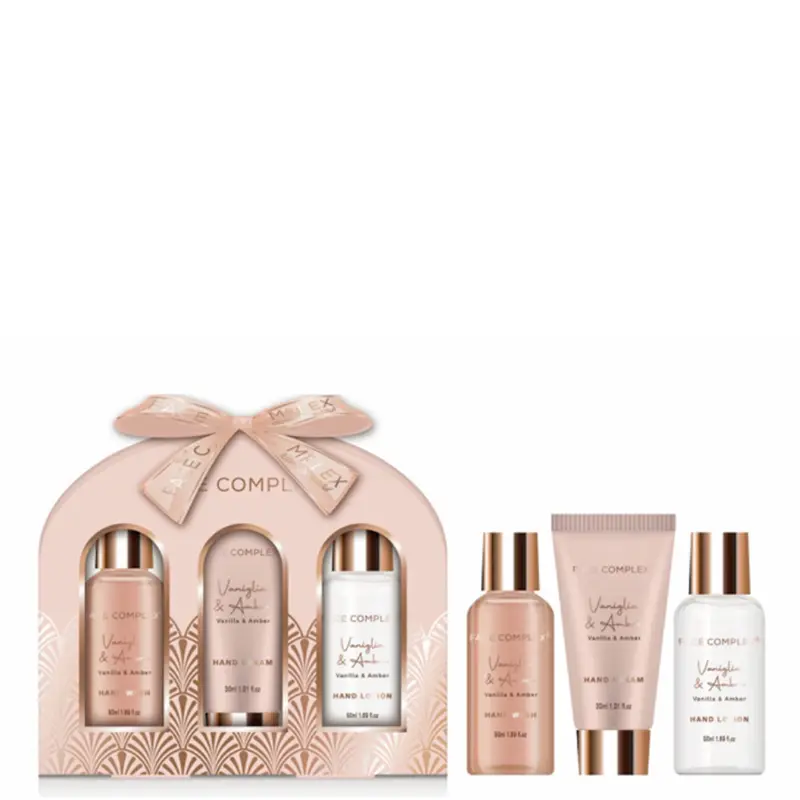 FACE COMPLEX Shower Gel 100 ml + Body Lotion 100 ml + Hand Cream 30 ml Set 3 pz