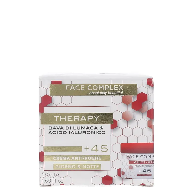 Face Complex Therapy Bava di Lumaca & Acido Ialuronico Crema Antirughe +45 50 ml