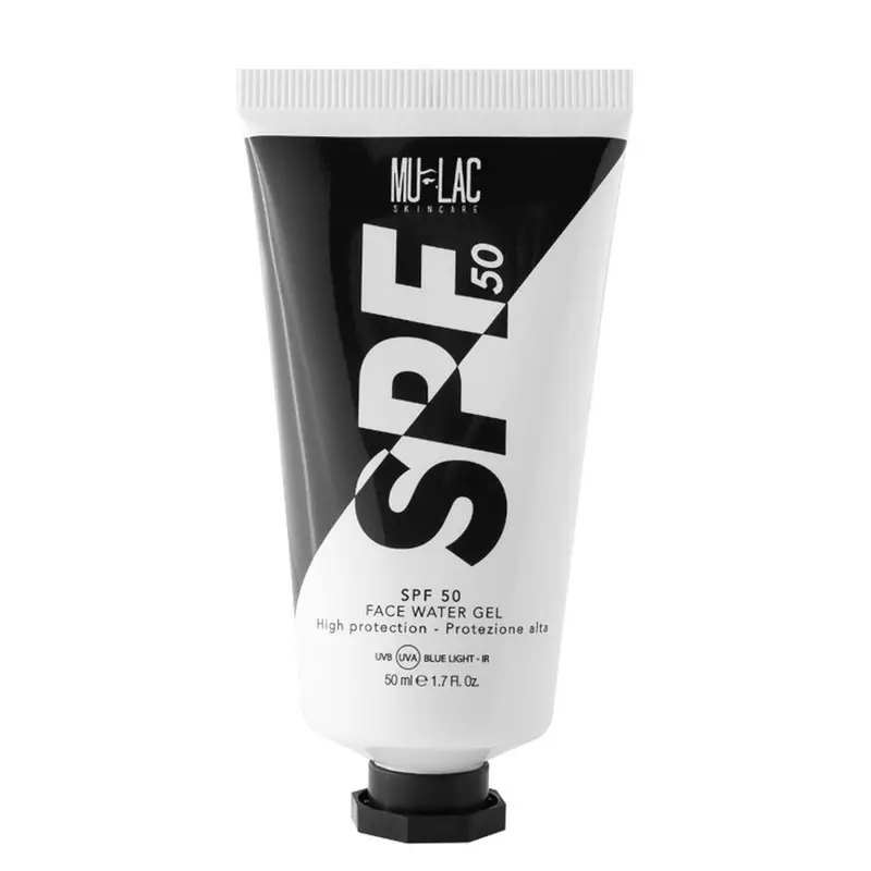 Face Water Gel Gel Solare Viso SPF 50