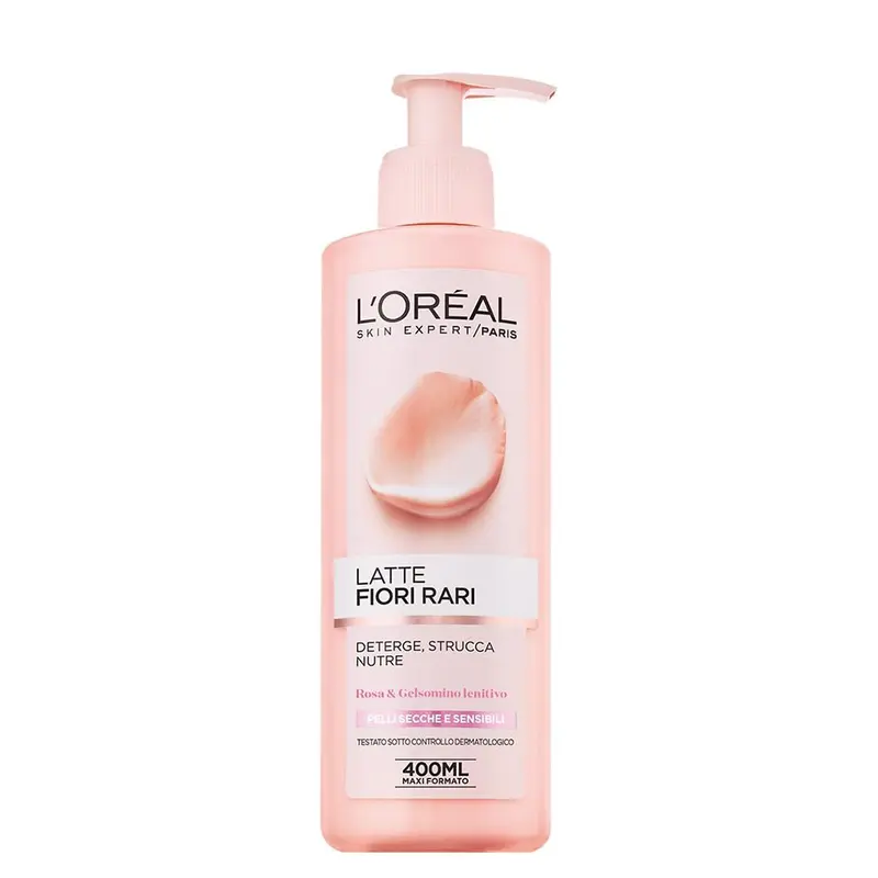 Fiori Rari PellI Sensibili Latte Detergente Nutriente Struccante