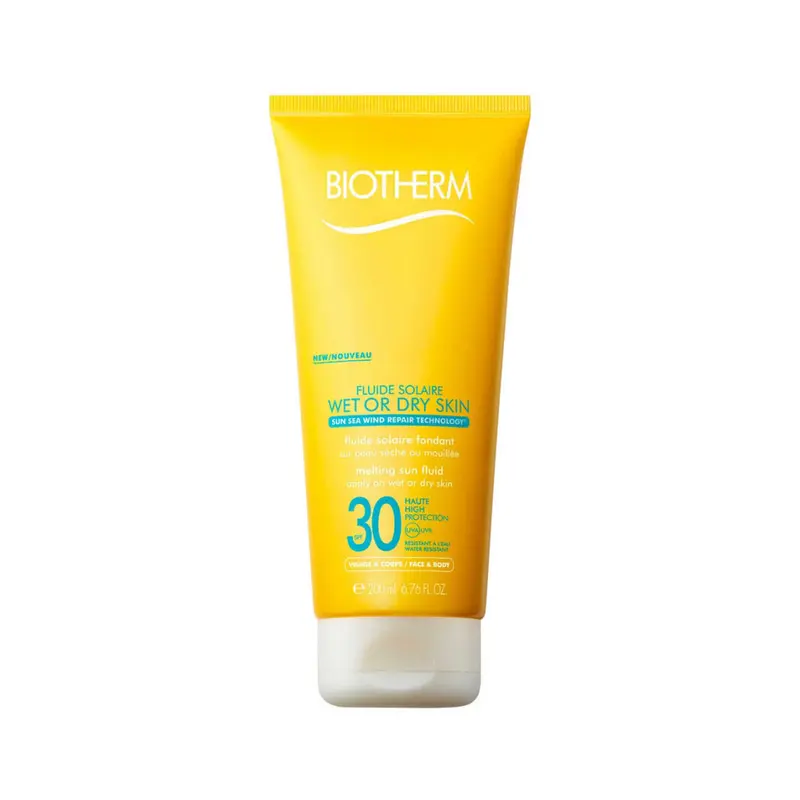 Fluide Solaire Wet Or Dry Skin Spf30