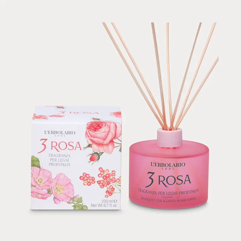 Fragranza per Legni Profumati 3 Rosa