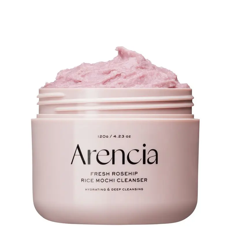 Fresh Rosehip Rice Mochi Cleanser Detergente viso Schiumogeno delicato