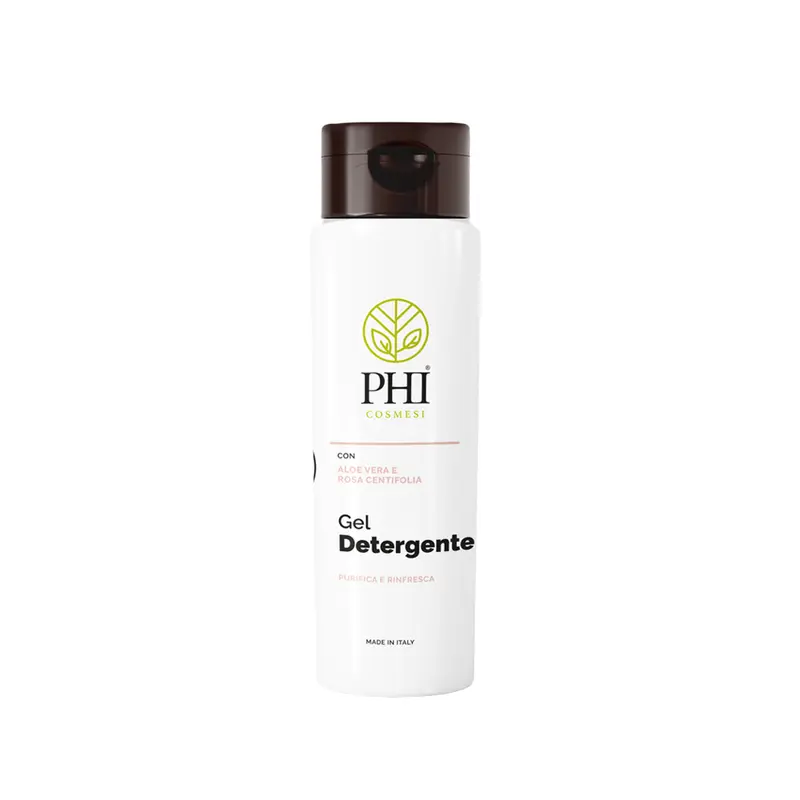 Gel detergente con Aloe vera e rosa centifolia