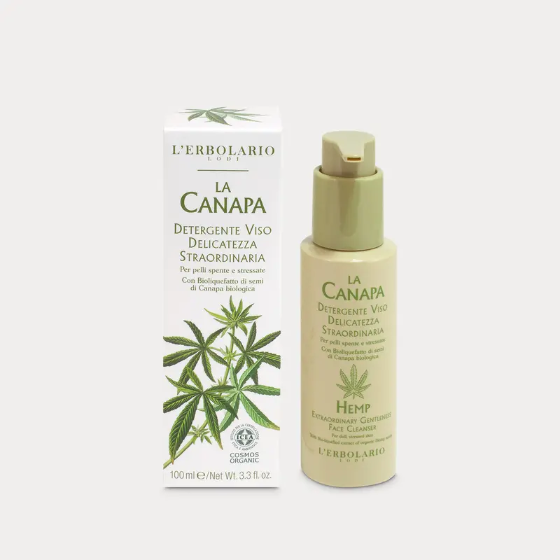 Gel Detergente Viso Delicatezza Straordinaria La Canapa