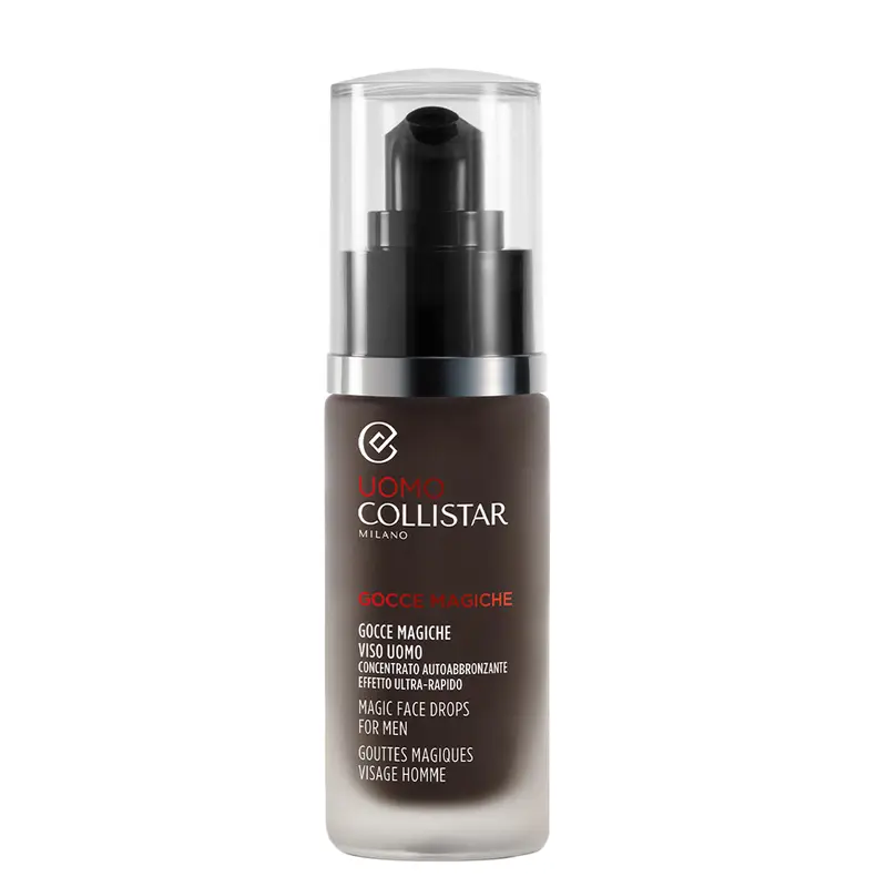 Gocce Magiche Viso Concentrato Autoabbronzante Effetto Ultra-Rapido Uomo