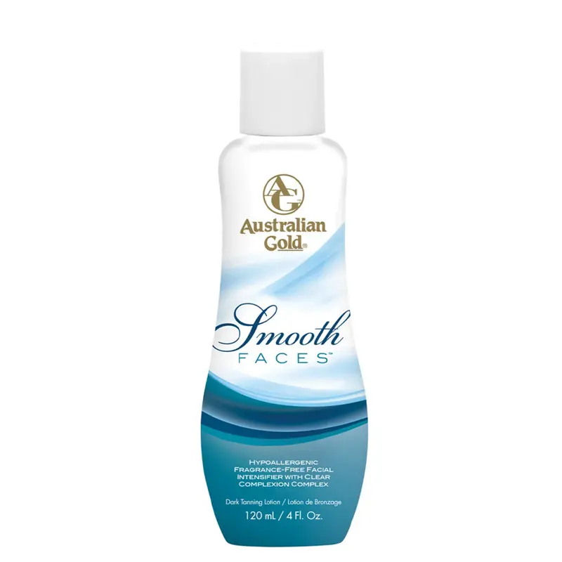Gold Smooth Faces Doposole viso, Preparatore Abbronzatura