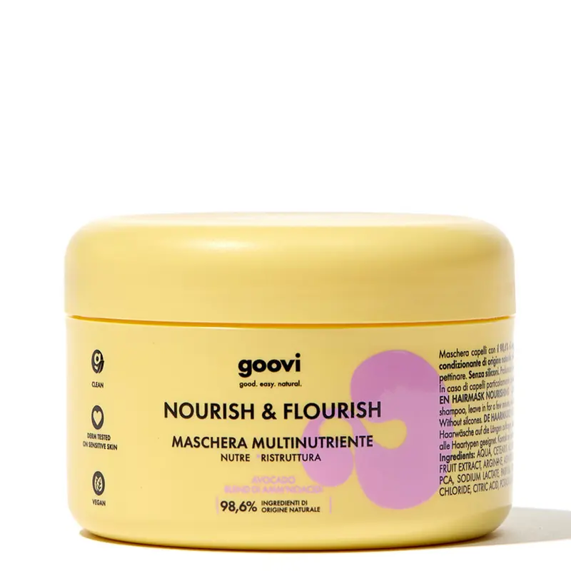 Goovi Nourish & Flourish Maschera Multinutriente 200 ml