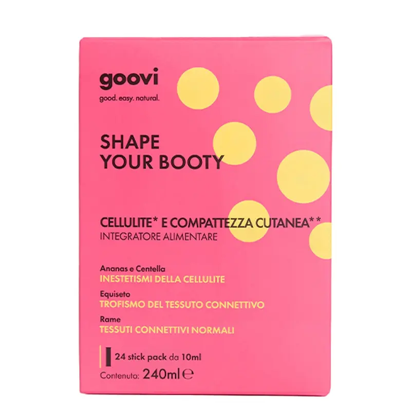 Goovi Shape Your Booty Cellulite e Compattezza Cutanea 24x 20 ml