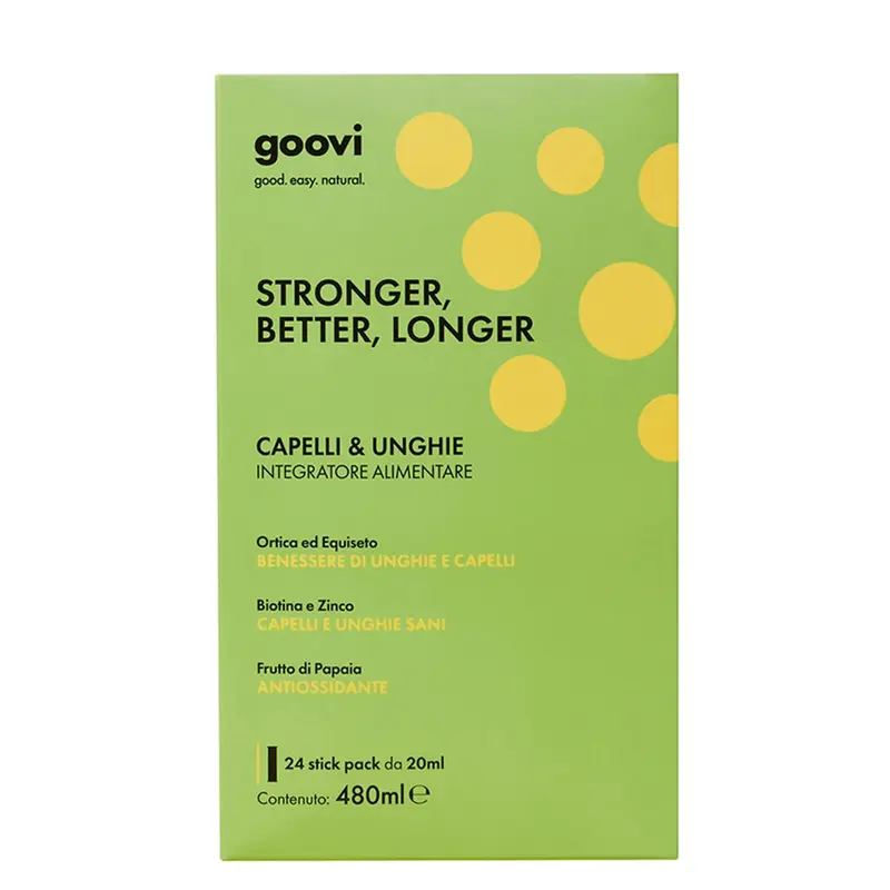 Goovi Stronger, Better, Longer Capelli & Unghie 24x 20 ml