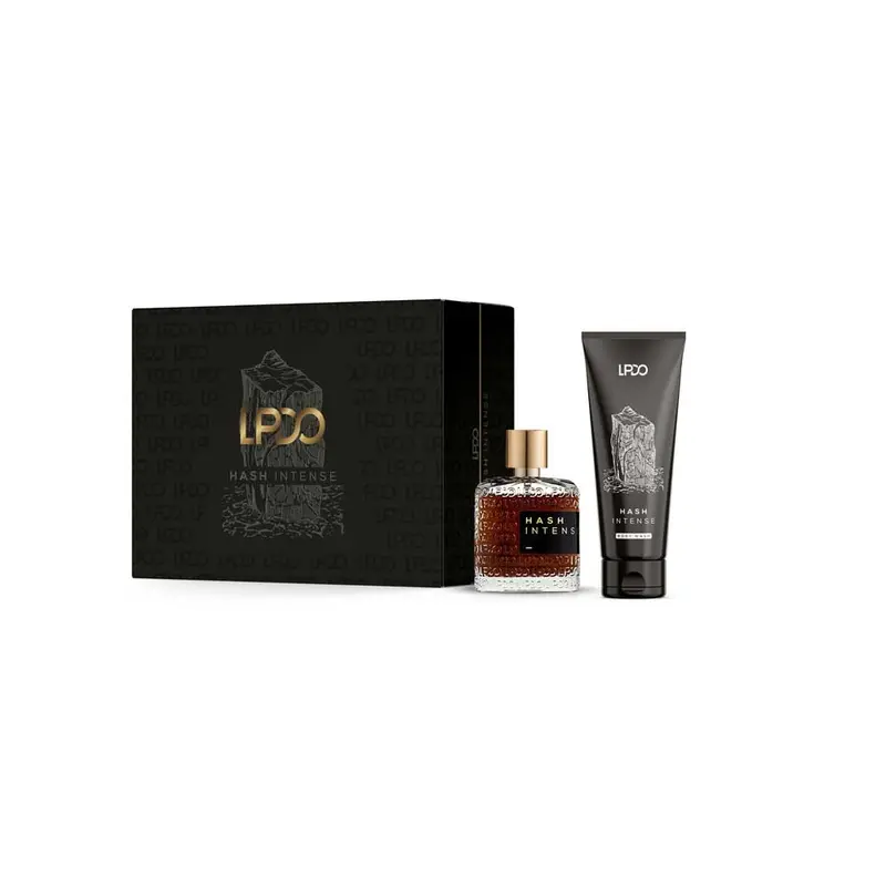 Hash Intense Eau de Parfum Cofanetto Regalo con bagnoschiuma