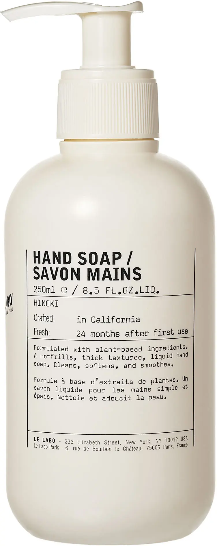 Hinoki Hand Soap Saponi Mani
