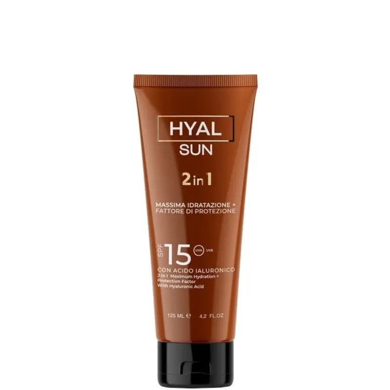 Hyal Sun - Crema Solare SPF 2 in 1 Viso/Corpo 125 ML