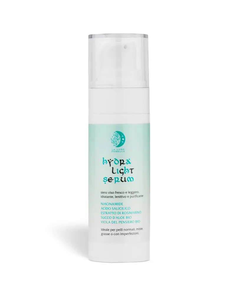 HYDRA LIGHT SERUM - Siero viso uniformante, idratante e purificante