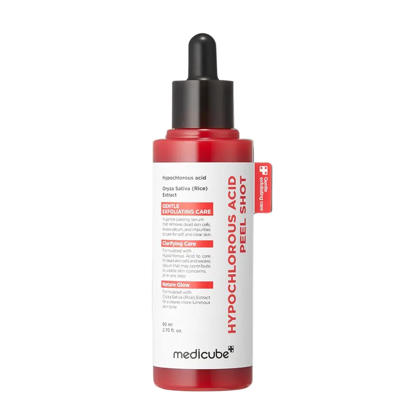 Hypochlorous Acid Peel Shot Peeling Viso Esfoliante per Pelle Liscia e Luminosa