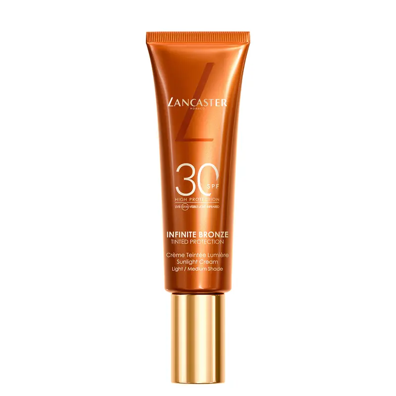 Infinite Bronze Tinted Protection Sunlight Cream Crema Solare Colorata Viso SPF 30