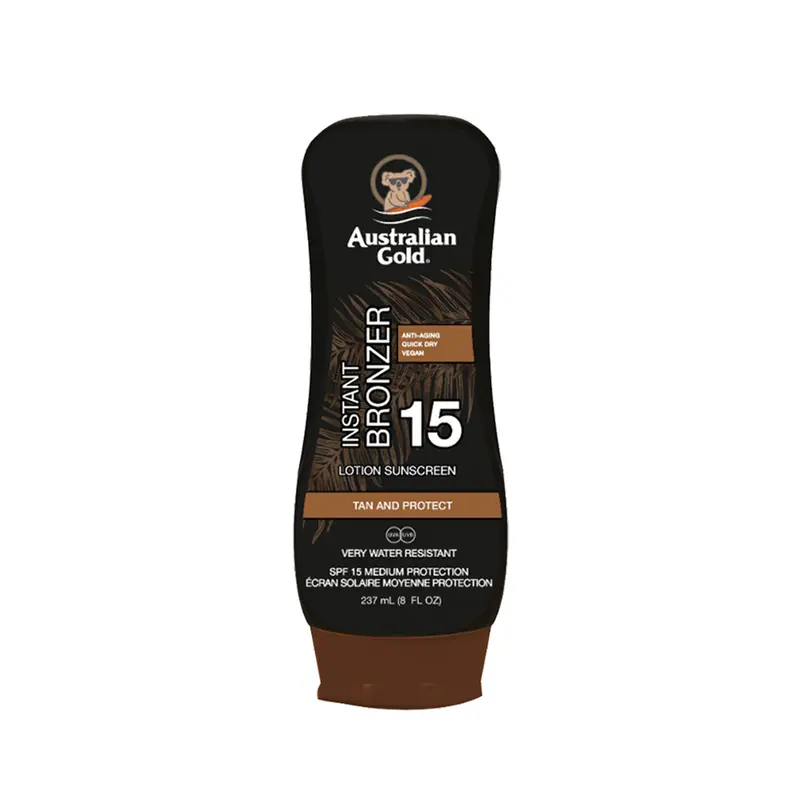 Instant Bronzer Lotion Sunscreen SPF15