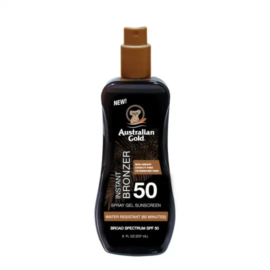 Instant Bronzer Spray Gel Protezione Solare SPF 50