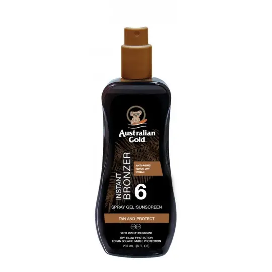 Instant Bronzer Spray Gel Protezione Solare SPF 6