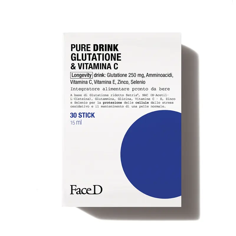 INTEGRATORE PURE DRINK GLUTATIONE E VITAMINA C