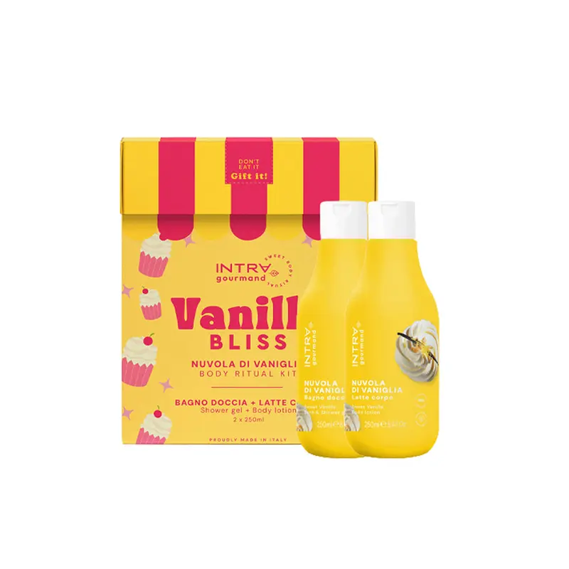 Intry Vanilla Bliss Nuvola di Vaniglia Bagno Doccia + Latte Corpo