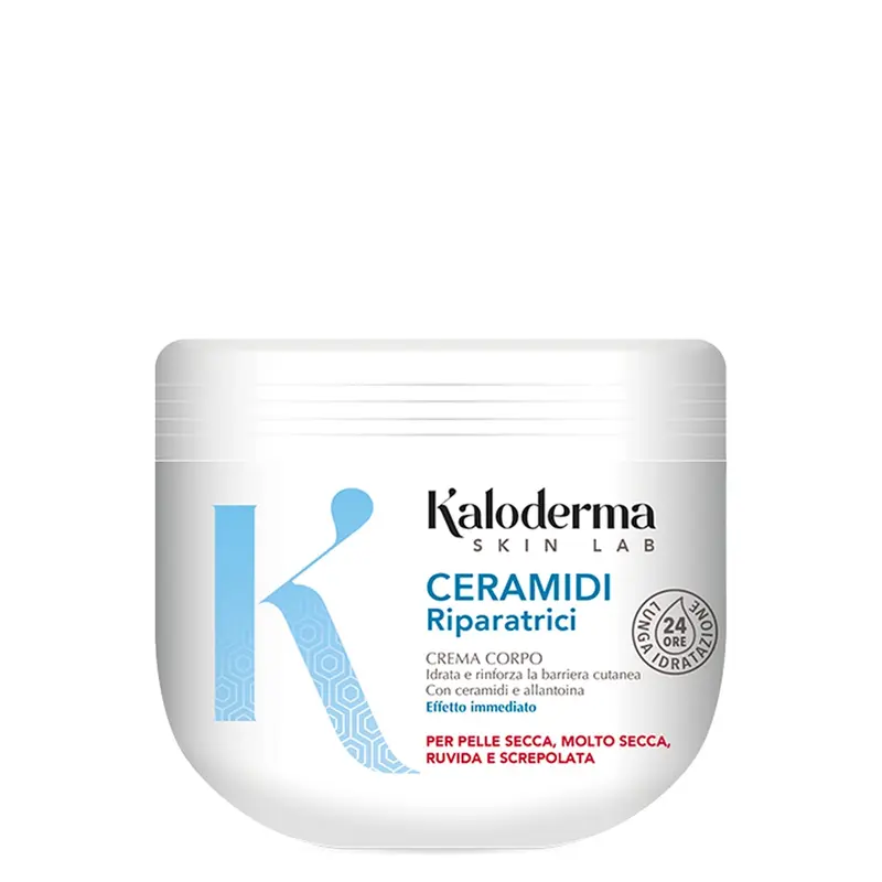 Kaloderma Ceramidi Riparatrici Idratante 24h con Ceramidi e Allantoina Effetto Immediato 450 ml