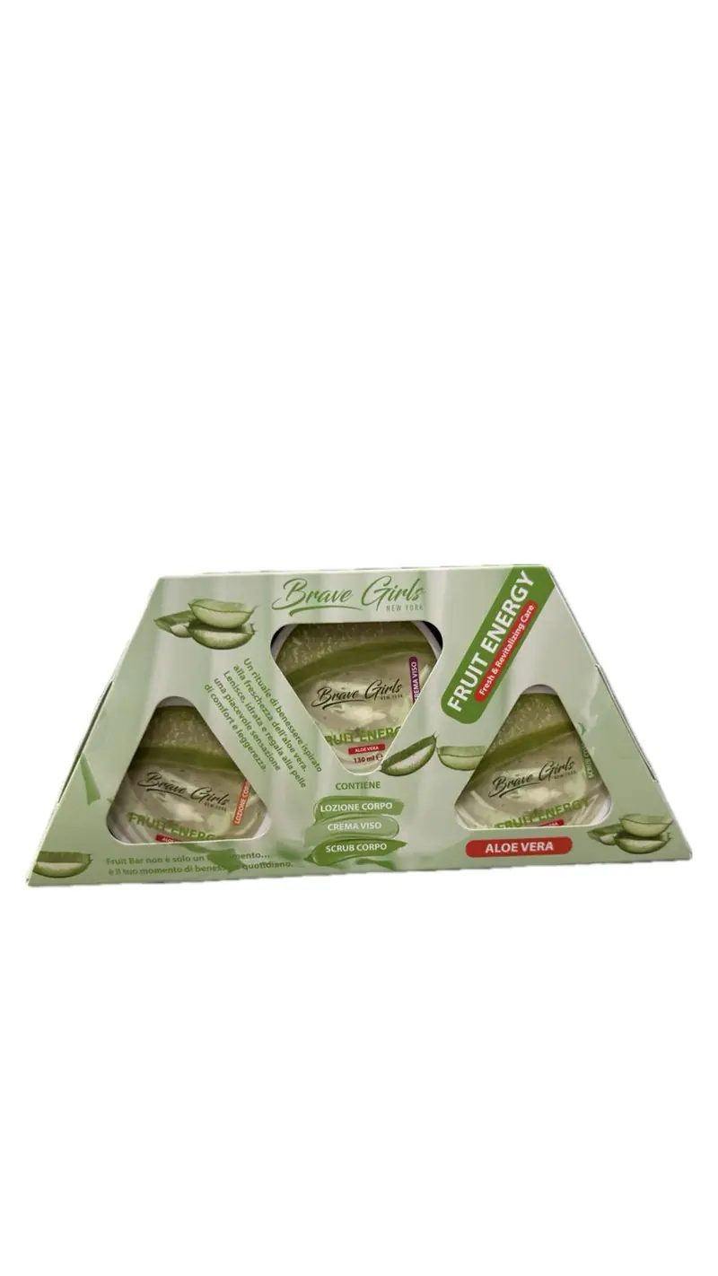 Kit Benessere "Fruit Energy" - Aloe Vera Brave Girls New York