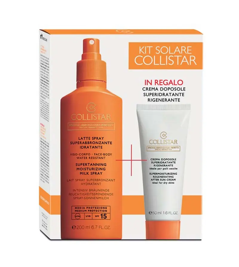 Kit Latte Spray Superabbronzante SPF15
