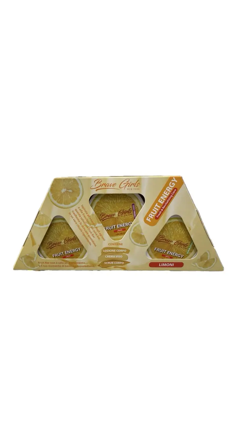 Kit Skincare "Fruit Energy" - Limoni Brave Girls New York