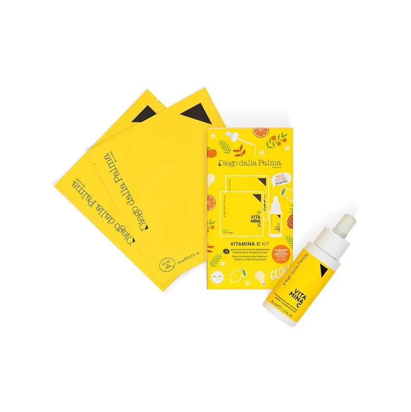 Kit Vitamina C Siero Illuminante + Maschera Illuminante Energizzante