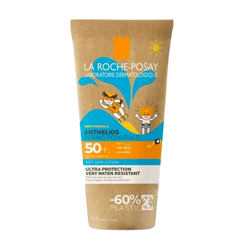 LA ROCHE POSAY Anthelios Gel Pelle Bagnata Bambino Ecopack 200 ml