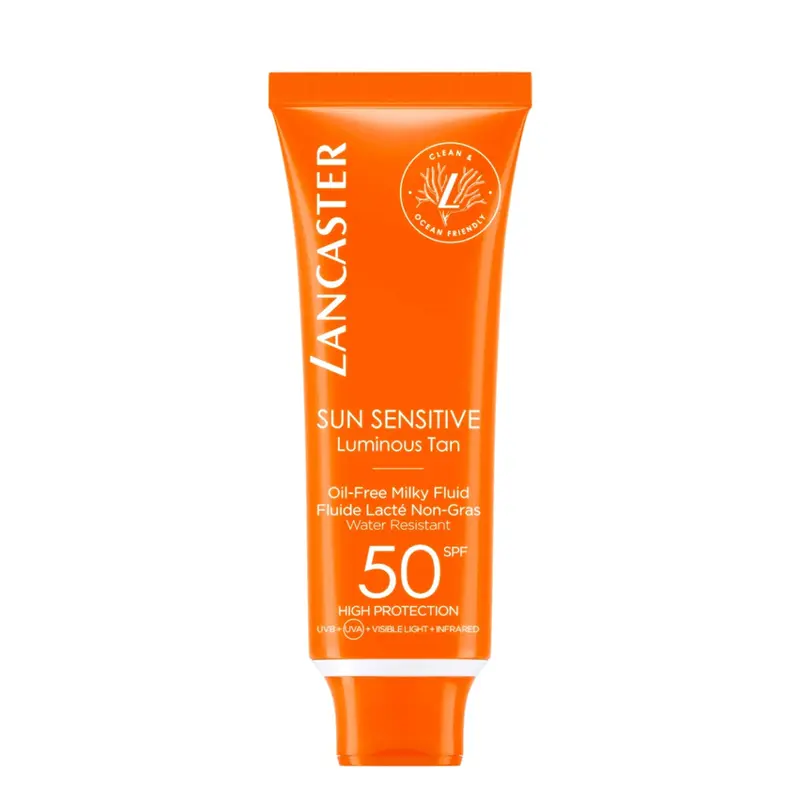Lancaster Sun Sensitive Luminous Tan Oil-Free Milky Fluid Spf50