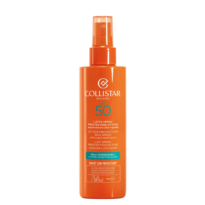 Latte Spray Protezione Attiva Pelli Sensibili SPF 50