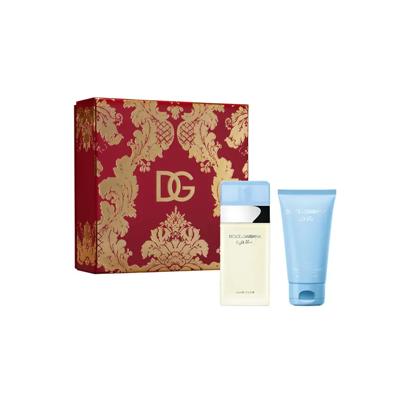 Light Blue Eau de toilette Cofanetto regalo con Body Cream